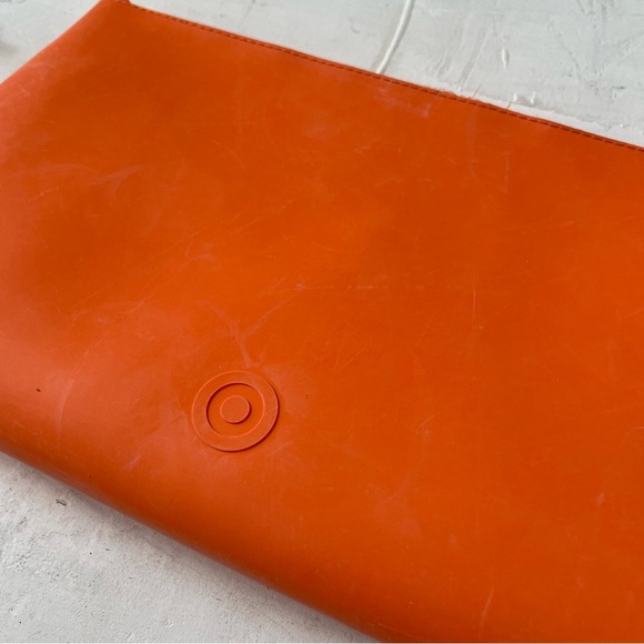 Hunter for Target small orange rubber wristlet - Picture 9 of 9